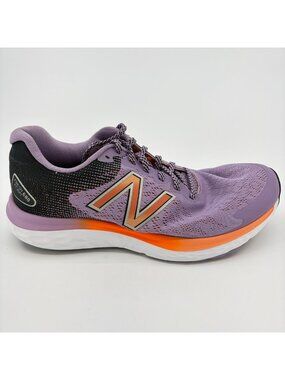 New Balance Fresh Foam 680 V7 Womens Size 9 Purple Black Running Shoes Sneakers